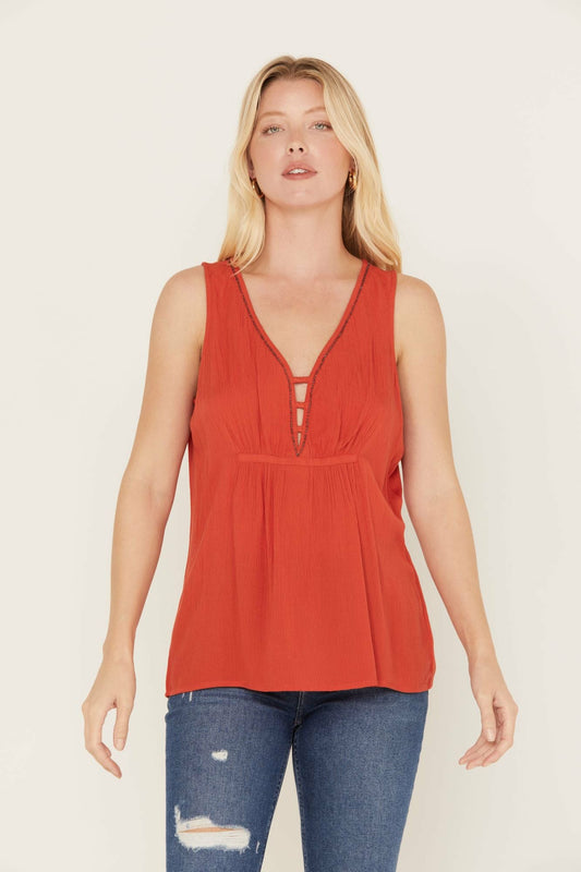 Rowan Embellished Tank Top