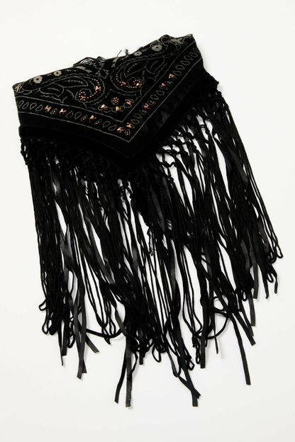 Linnet Bandana Fringe Necklace
