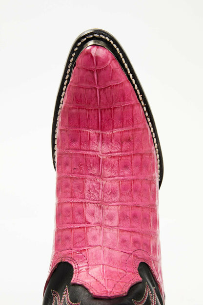 All In Exotic Caiman Western Boots - Pointed Toe