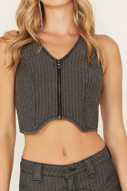 Annex Herringbone Vest