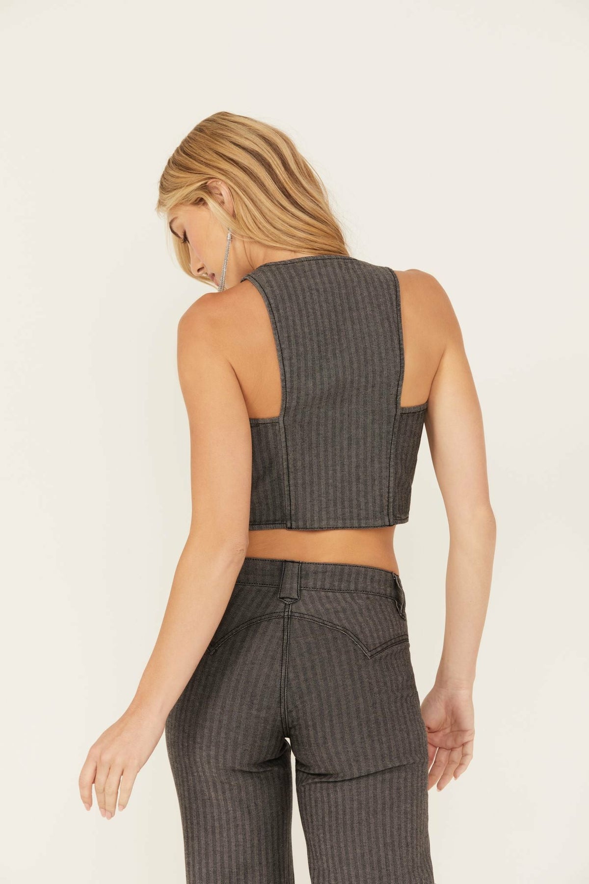 Annex Herringbone Vest