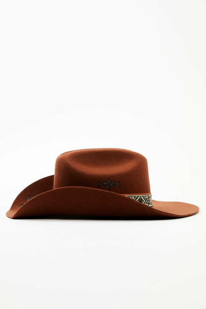 Saville Western Wool Felt Hat