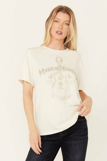 Rollingwood Guitar Graphic Short Sleeve Tee