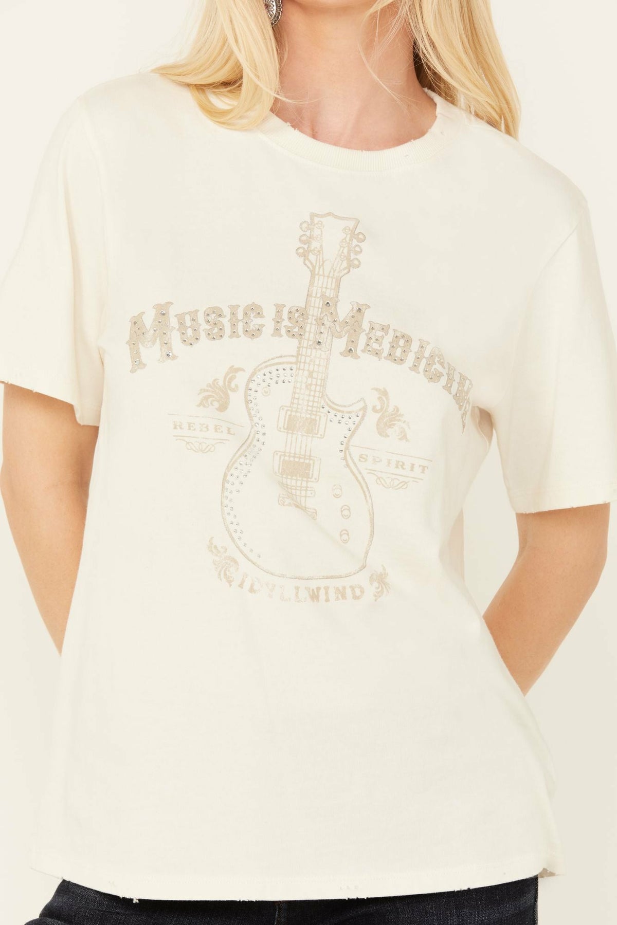 Rollingwood Guitar Graphic Short Sleeve Tee
