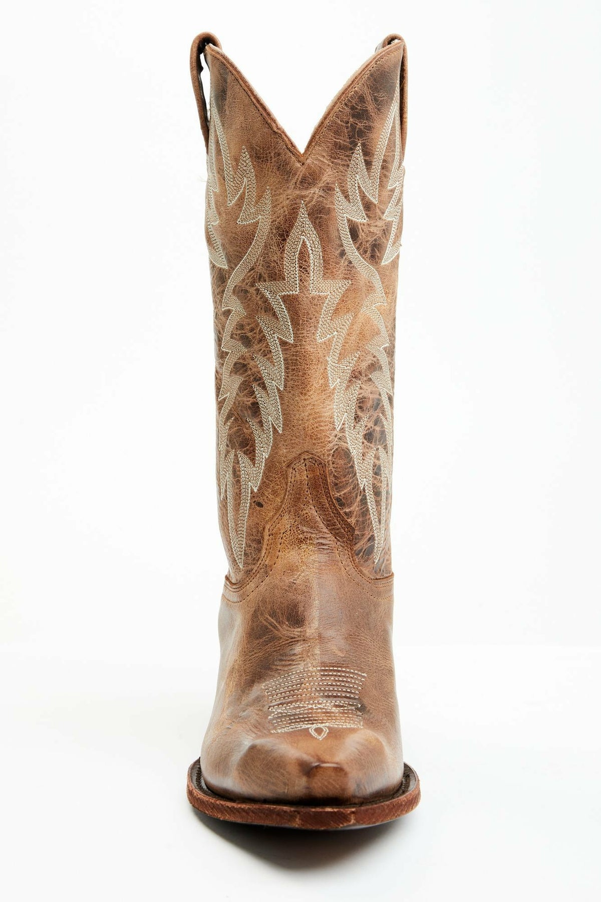 Wheeler Brown Western Performance Boots - Snip Toe