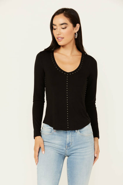 Thelma Long Sleeve Honky Tonk Top