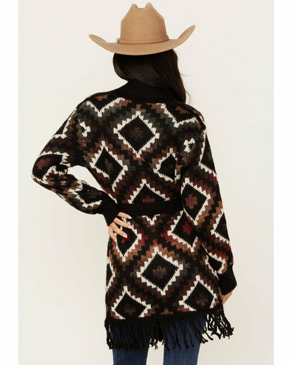 Timothy Southwestern Print Sweater