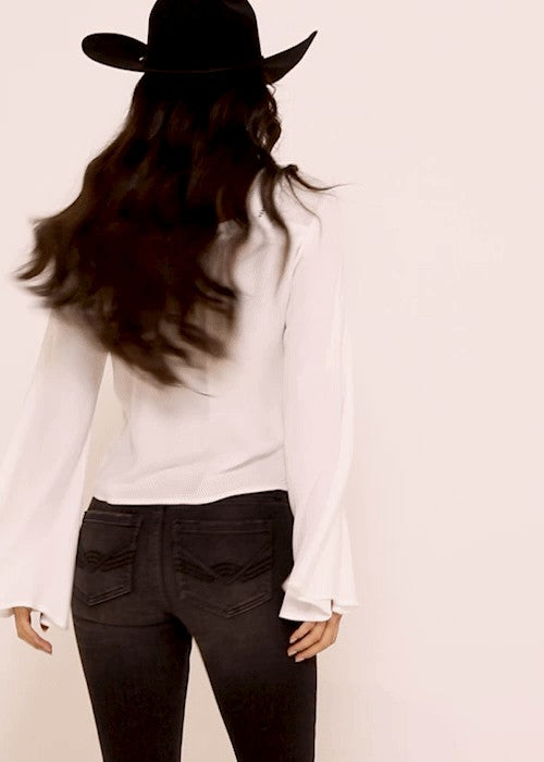 Cedar Lace-Up Top