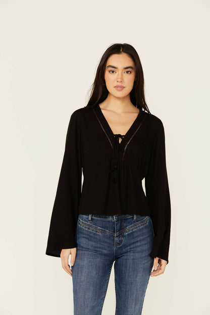 Cedar Lace-Up Top