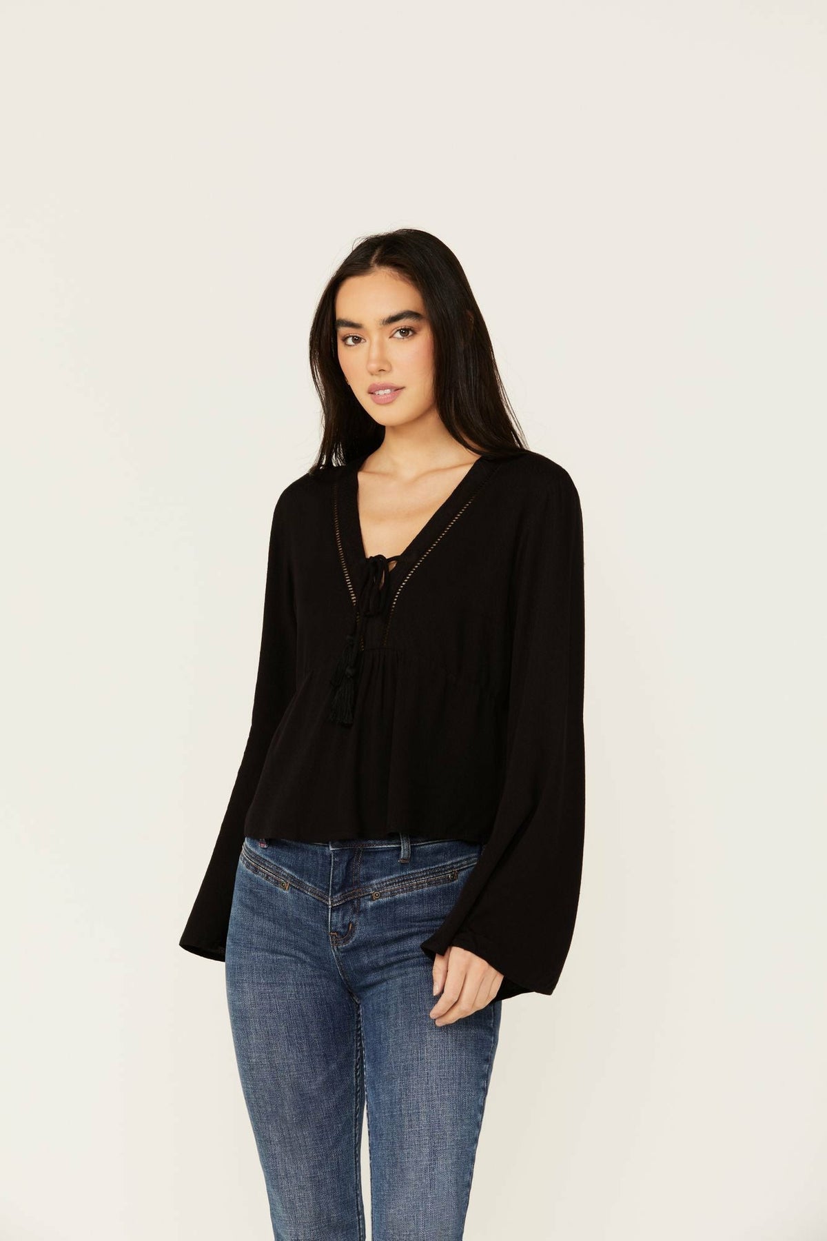 Cedar Lace-Up Top