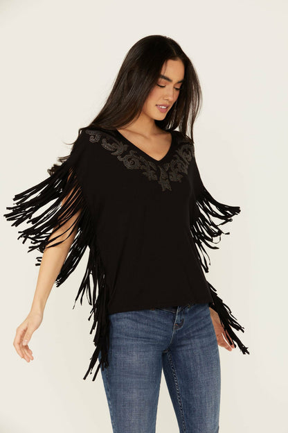 Milner Fringe Short Sleeve Studded Shirt