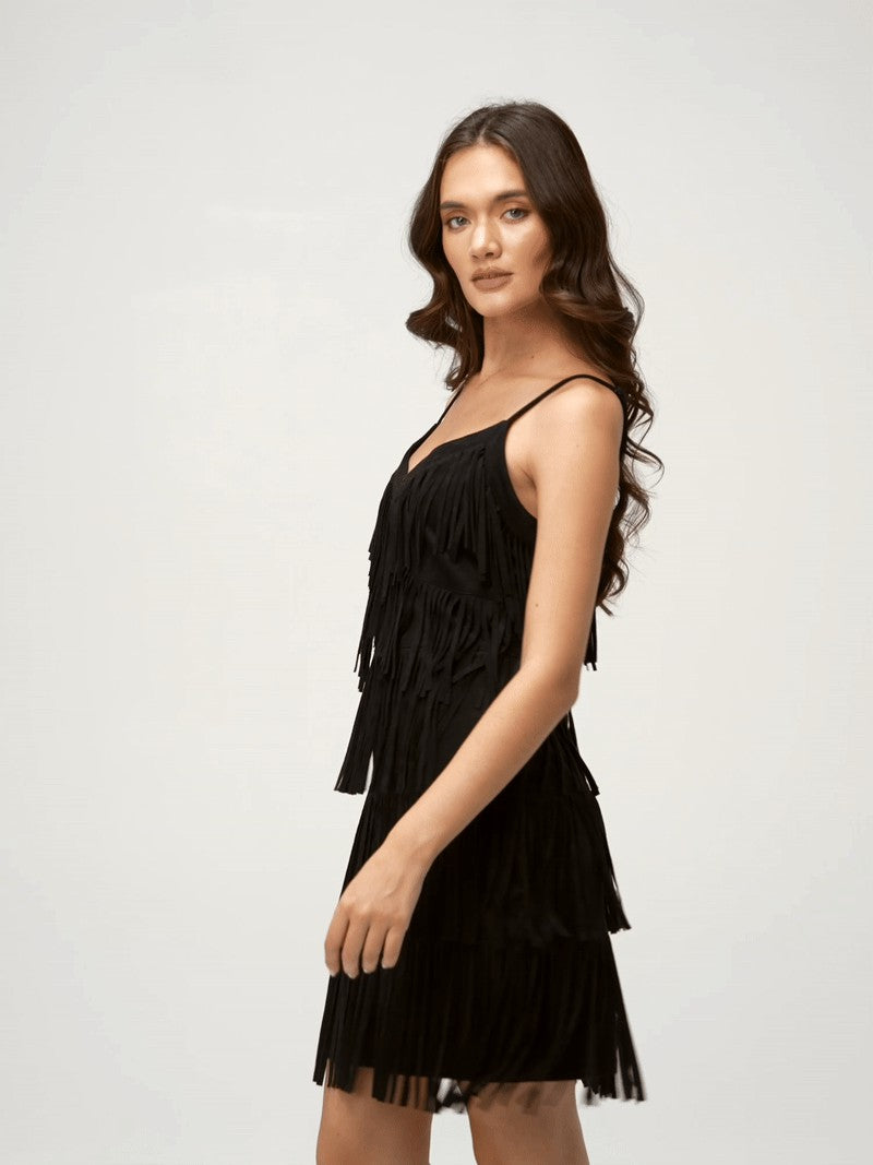 Brixworth Black Fringe Festival Dress