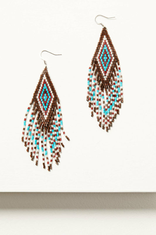 Brookhaven Beaded Fringe Earrings