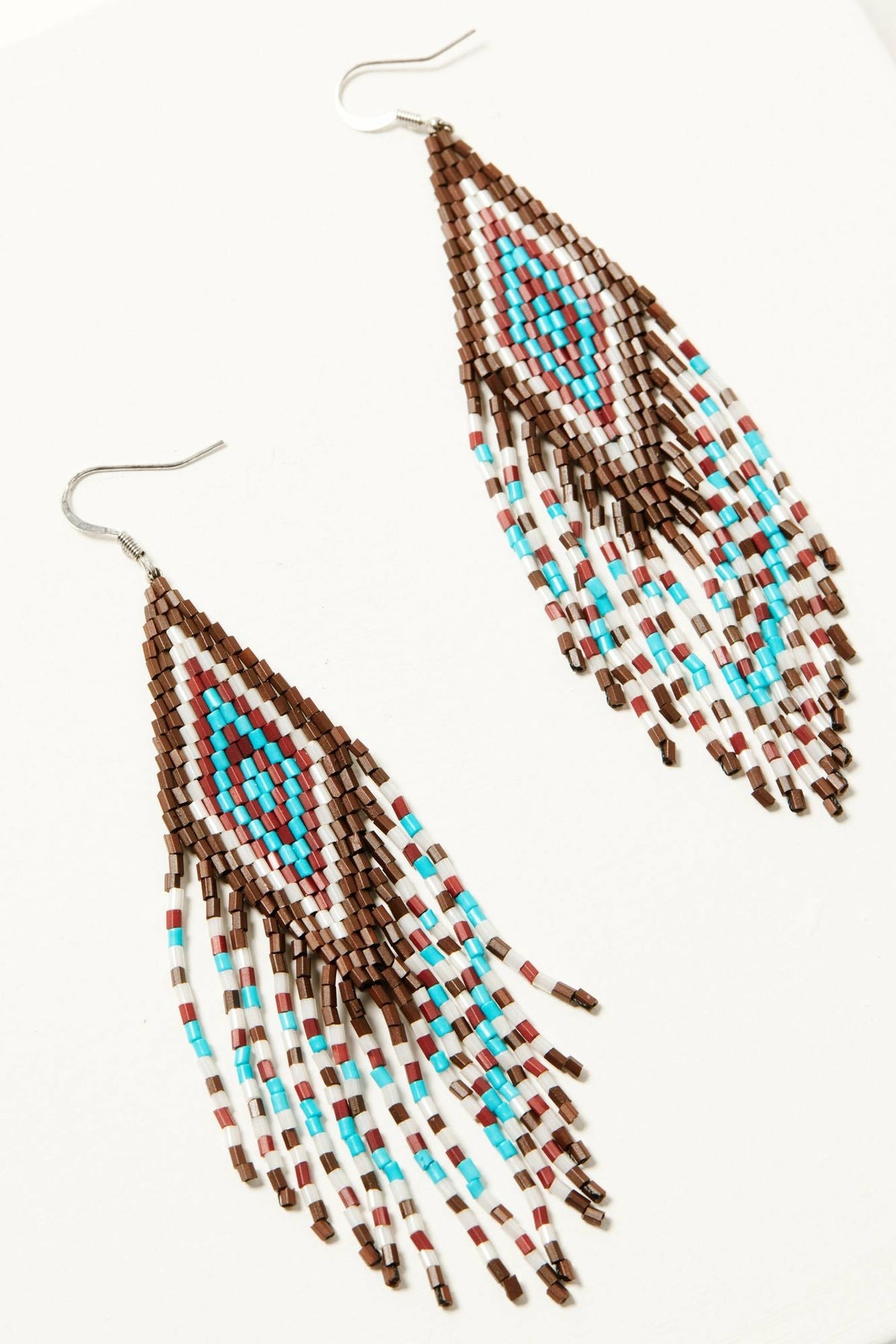 Brookhaven Beaded Fringe Earrings