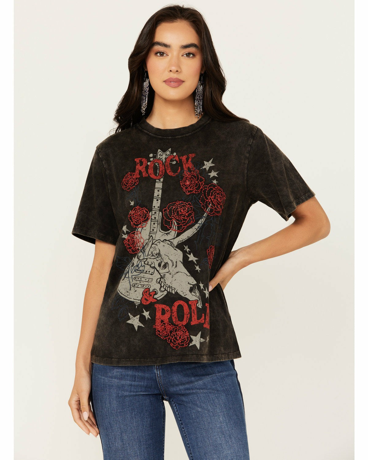 Rock & Roll Short Sleeve Graphic Tee