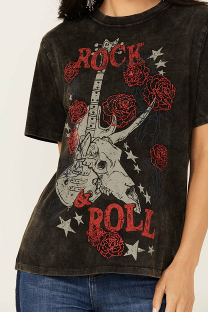 Rock & Roll Short Sleeve Graphic Tee