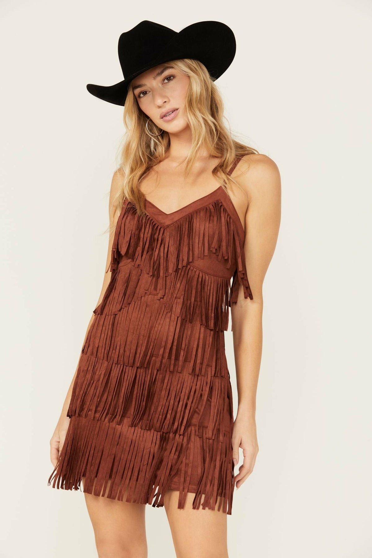 Brixworth Mahogany Fringe Festival Dress