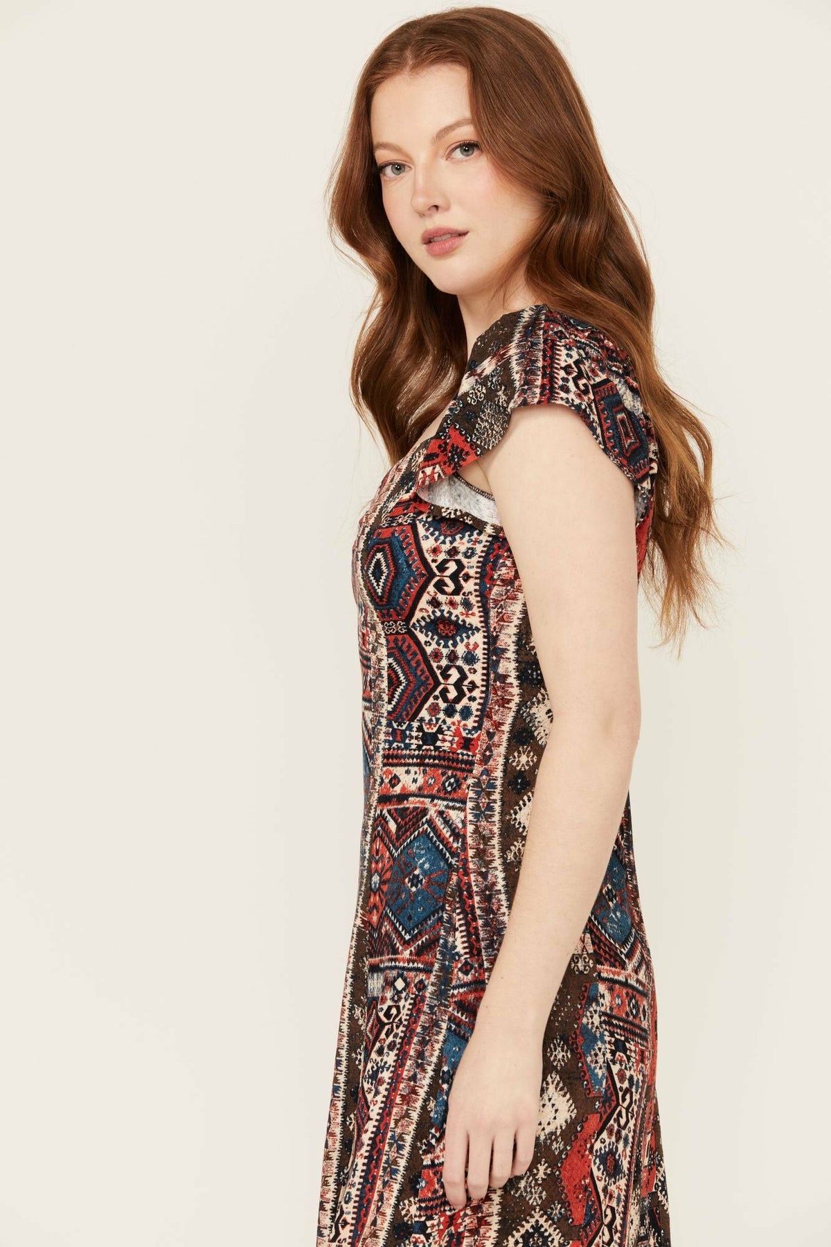Bethany Flutter Sleeve Dress
