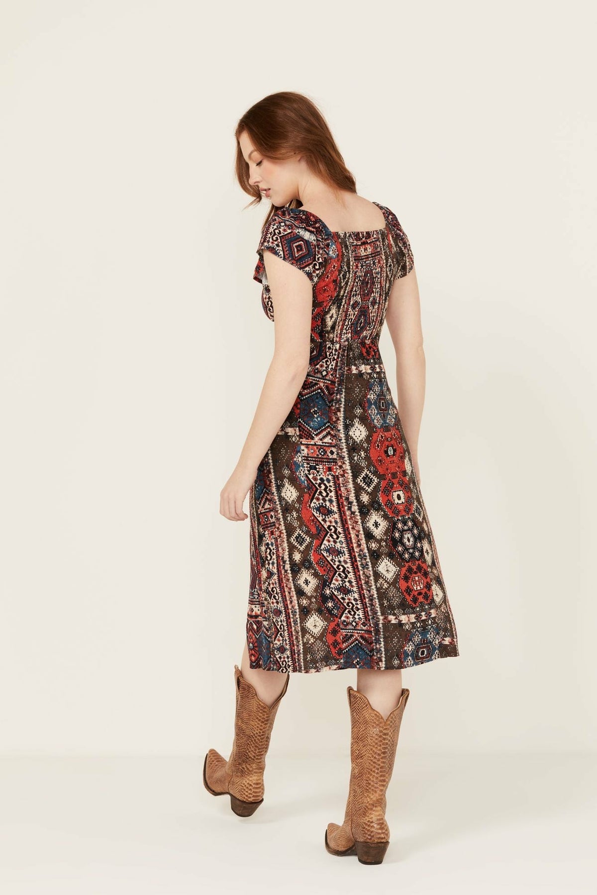 Bethany Flutter Sleeve Dress