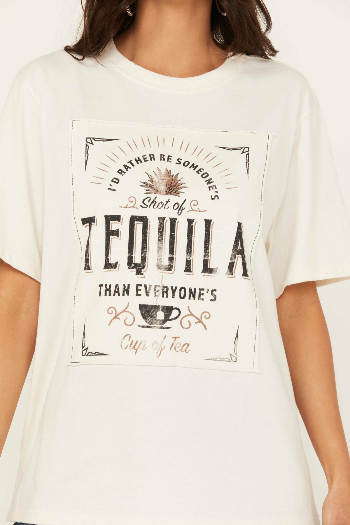 Shot Of Tequila Short Sleeve Graphic Tee