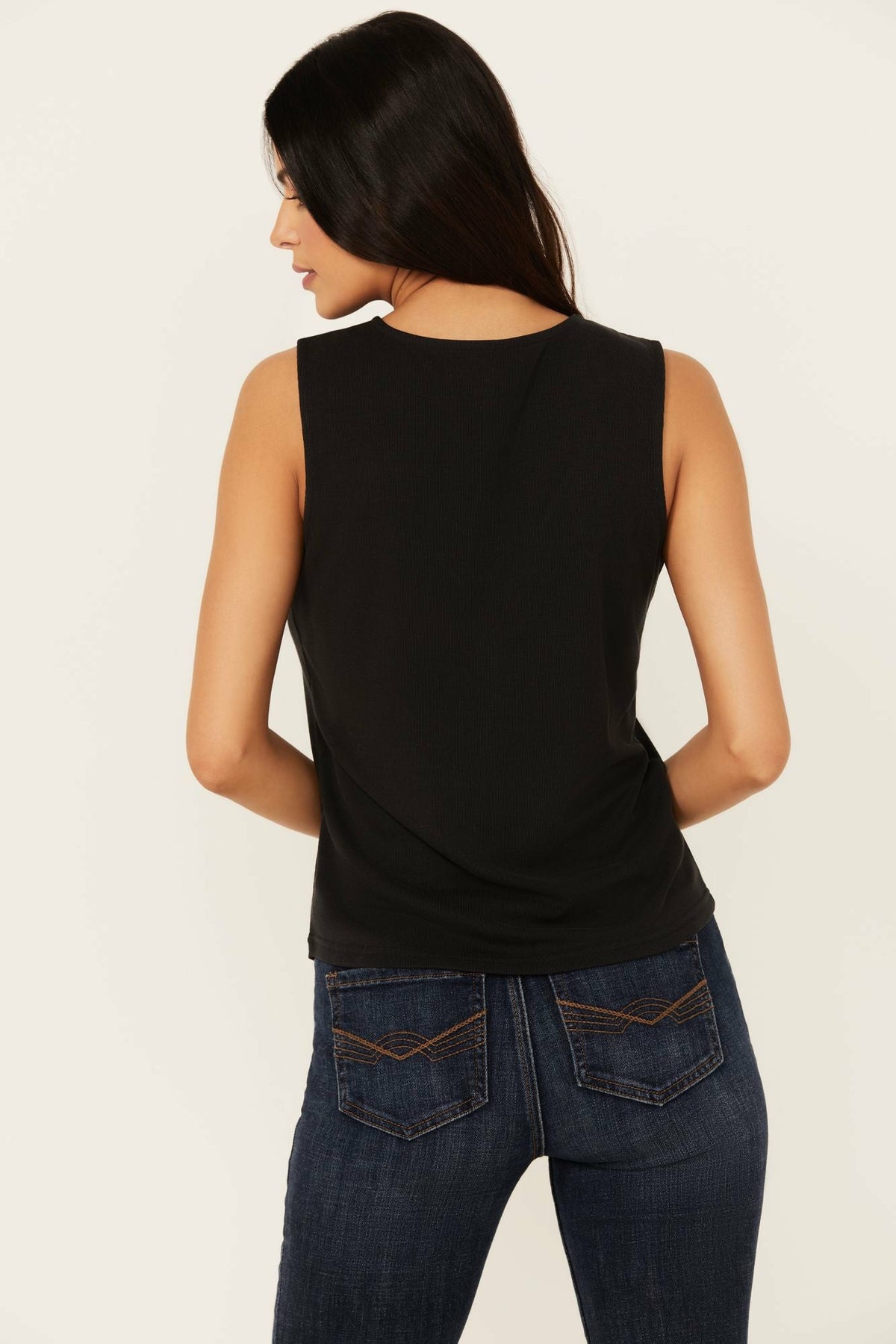 Resha Lace Rib Knit Cami
