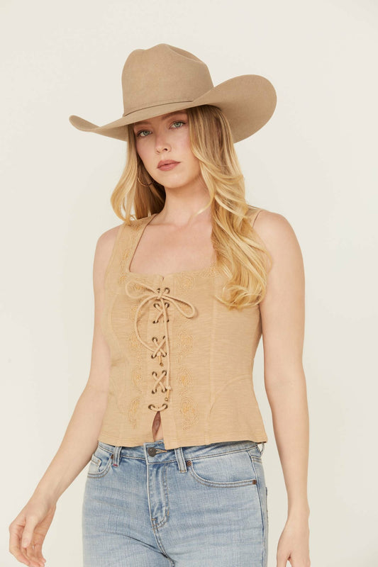 Oriel Bustier Tank