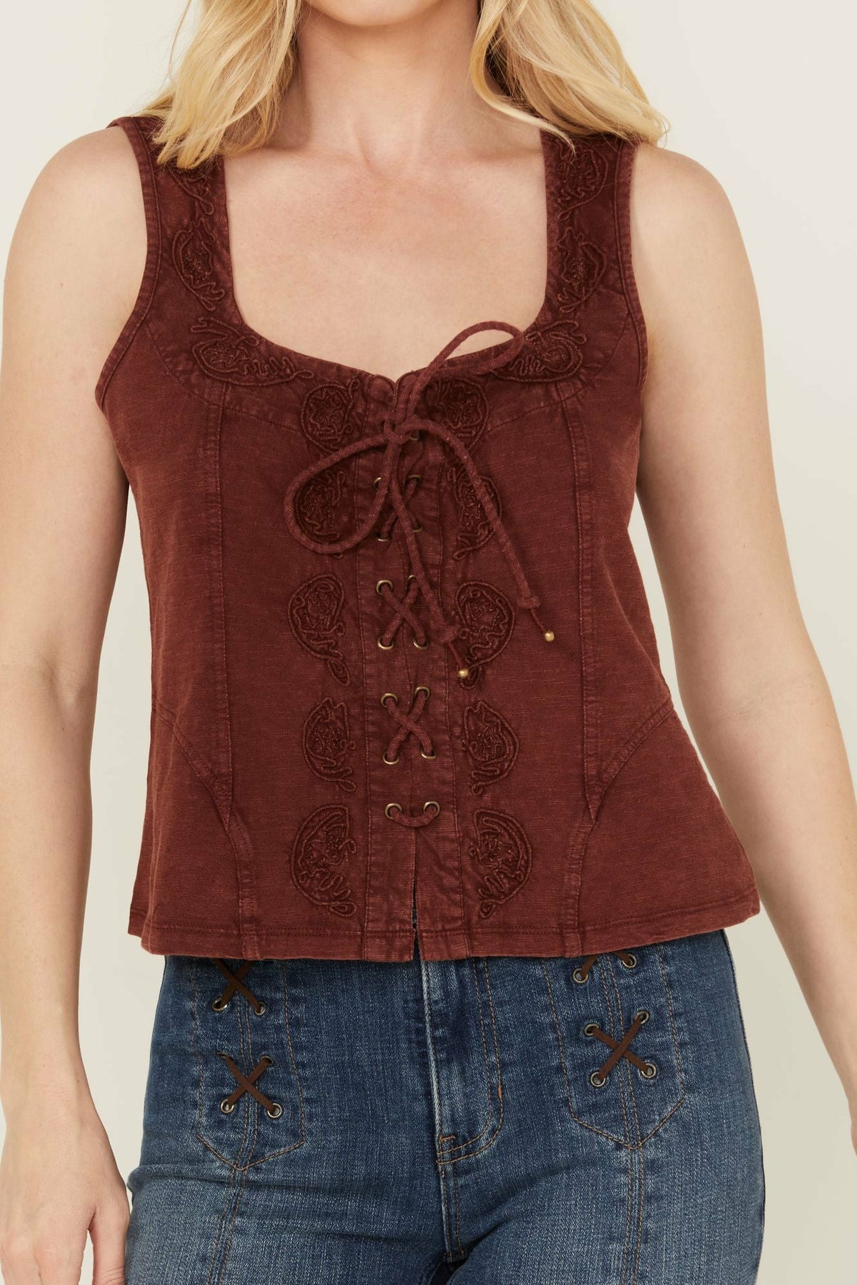 Oriel Bustier Tank
