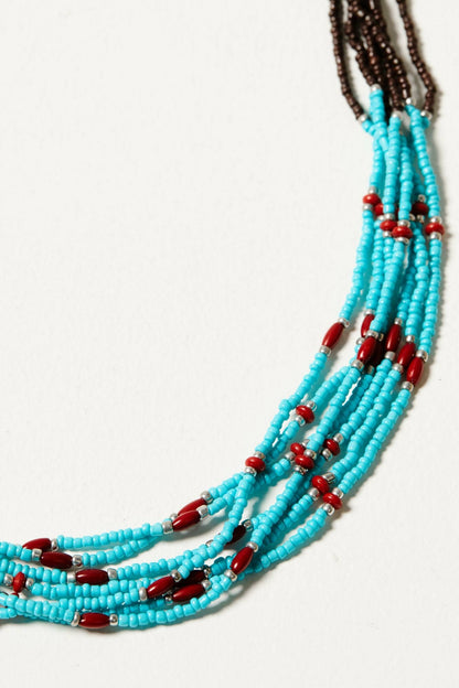 Costa Bella Antique Seed Bead Necklace