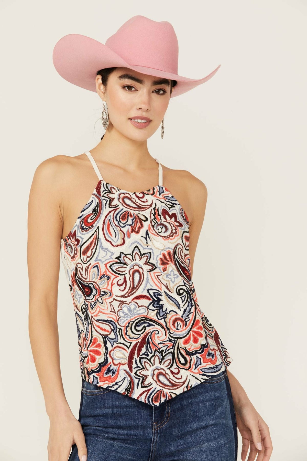 Floral Haze Tank Top