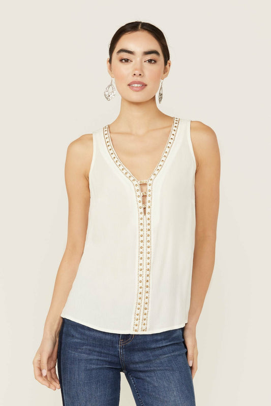 Camellia Sleeveless Top