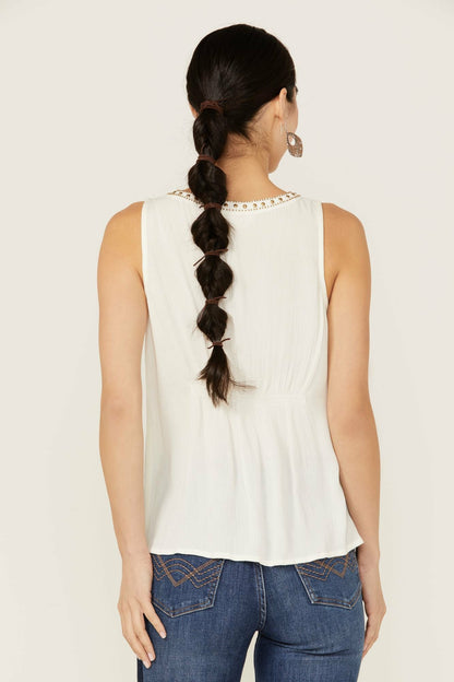 Camellia Sleeveless Top