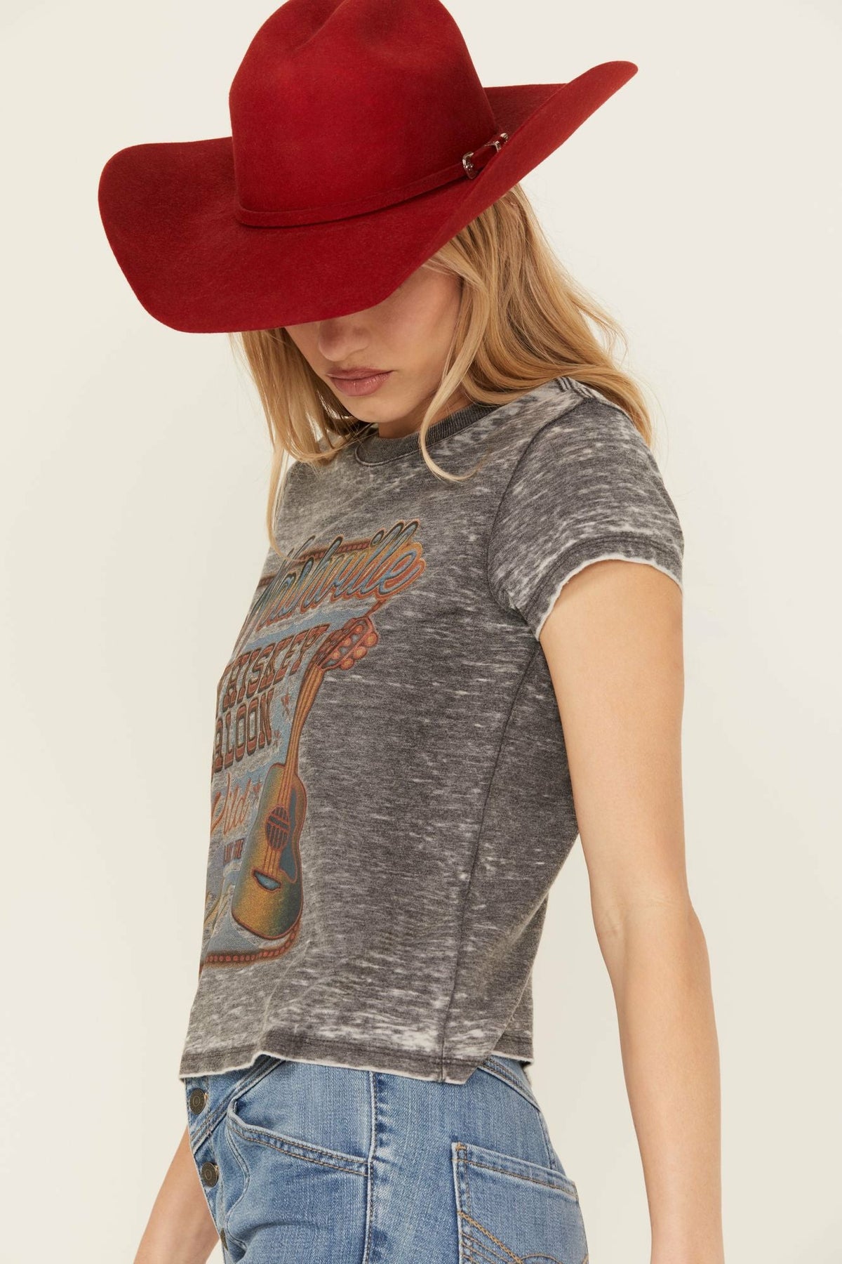 Nashville Whiskey Saloon Short Sleeve Graphic Tee