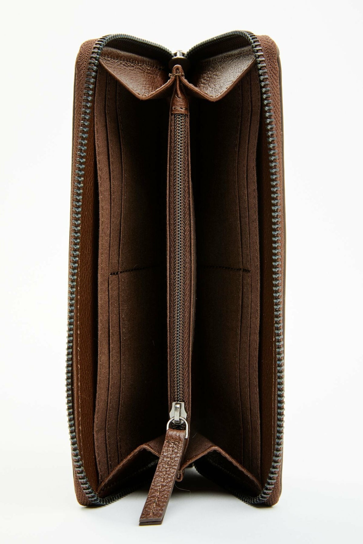 Lenora Painted Longhorn Tooled Leather Wallet