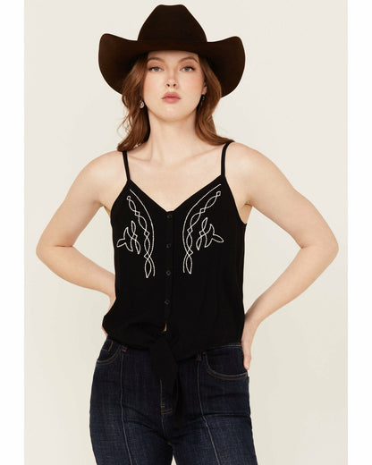 Steele Western Embroidered Cami