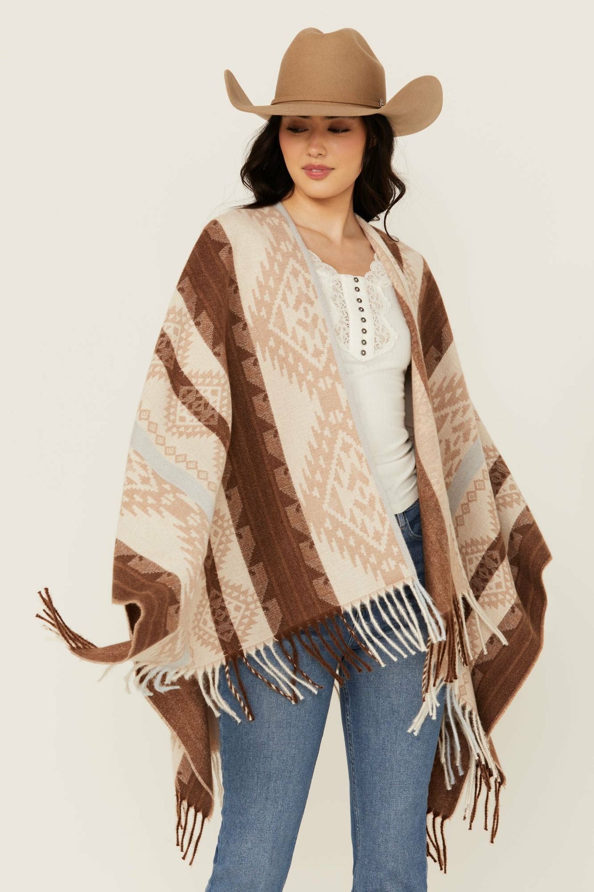 Edsel Southwestern Print Shawl