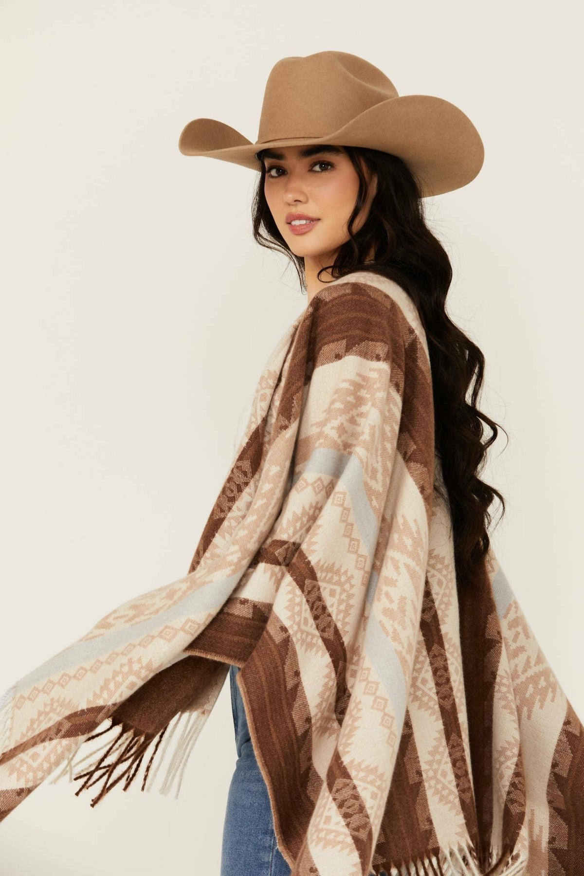 Edsel Southwestern Print Shawl