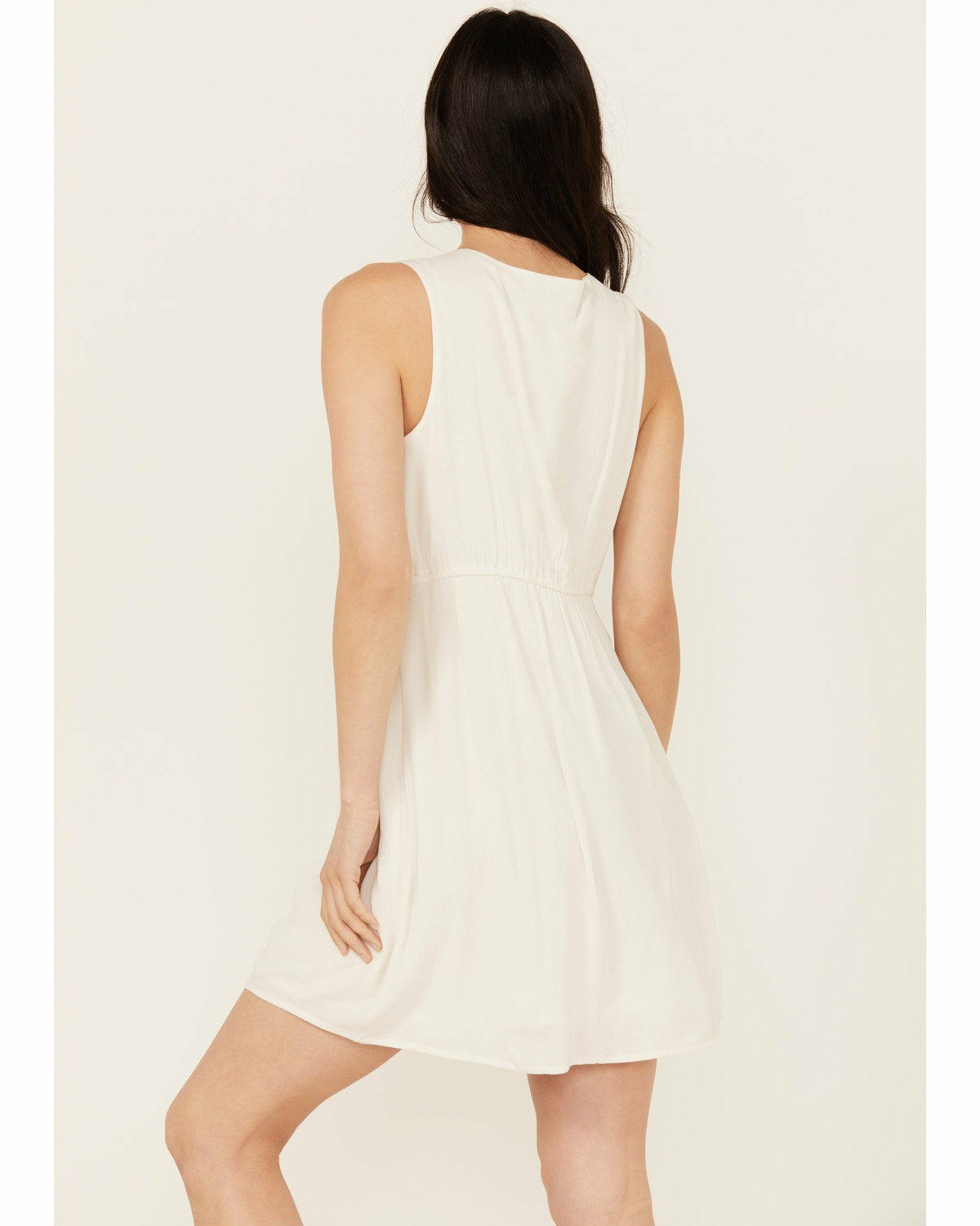Winfrey Criss Cross Front Embellished Dress