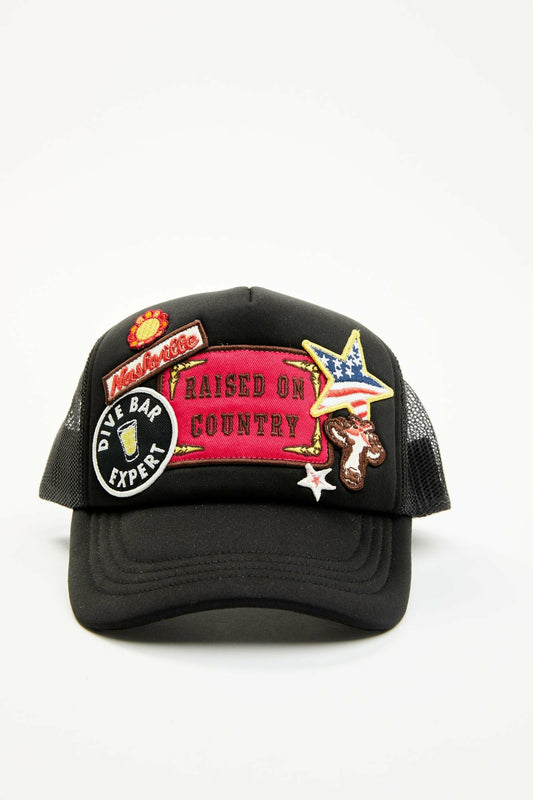 Raised on Country Ball Cap