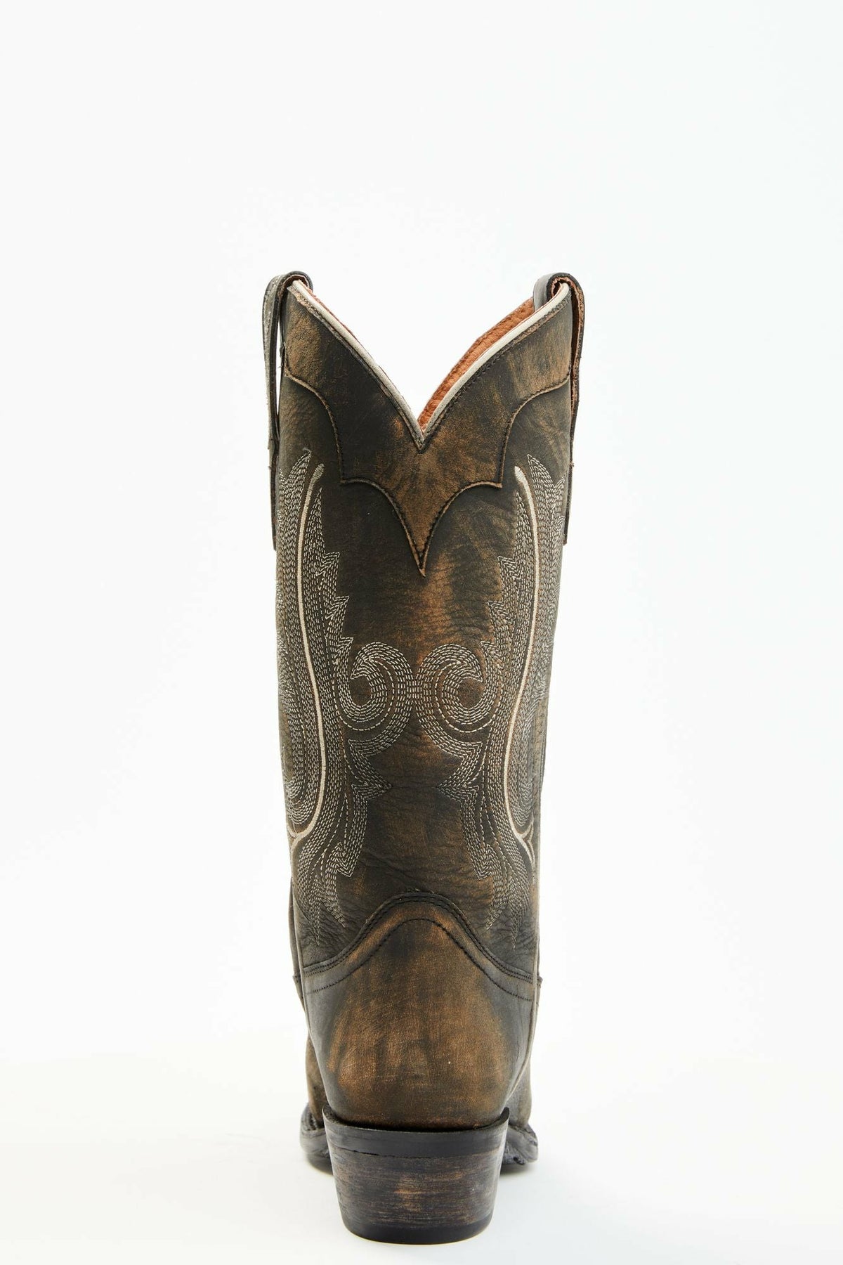 Lawless Distressed Western Boots - Square Toe