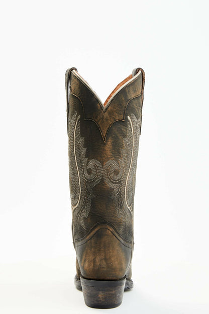 Lawless Distressed Western Boots - Square Toe