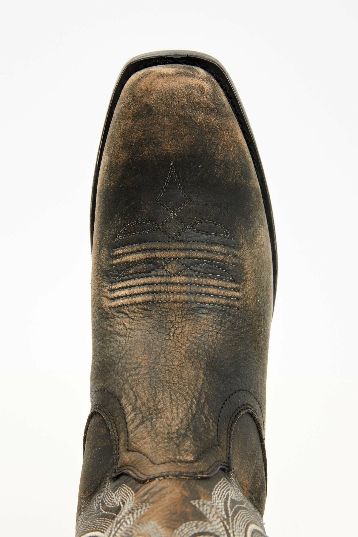 Lawless Distressed Western Boots - Square Toe