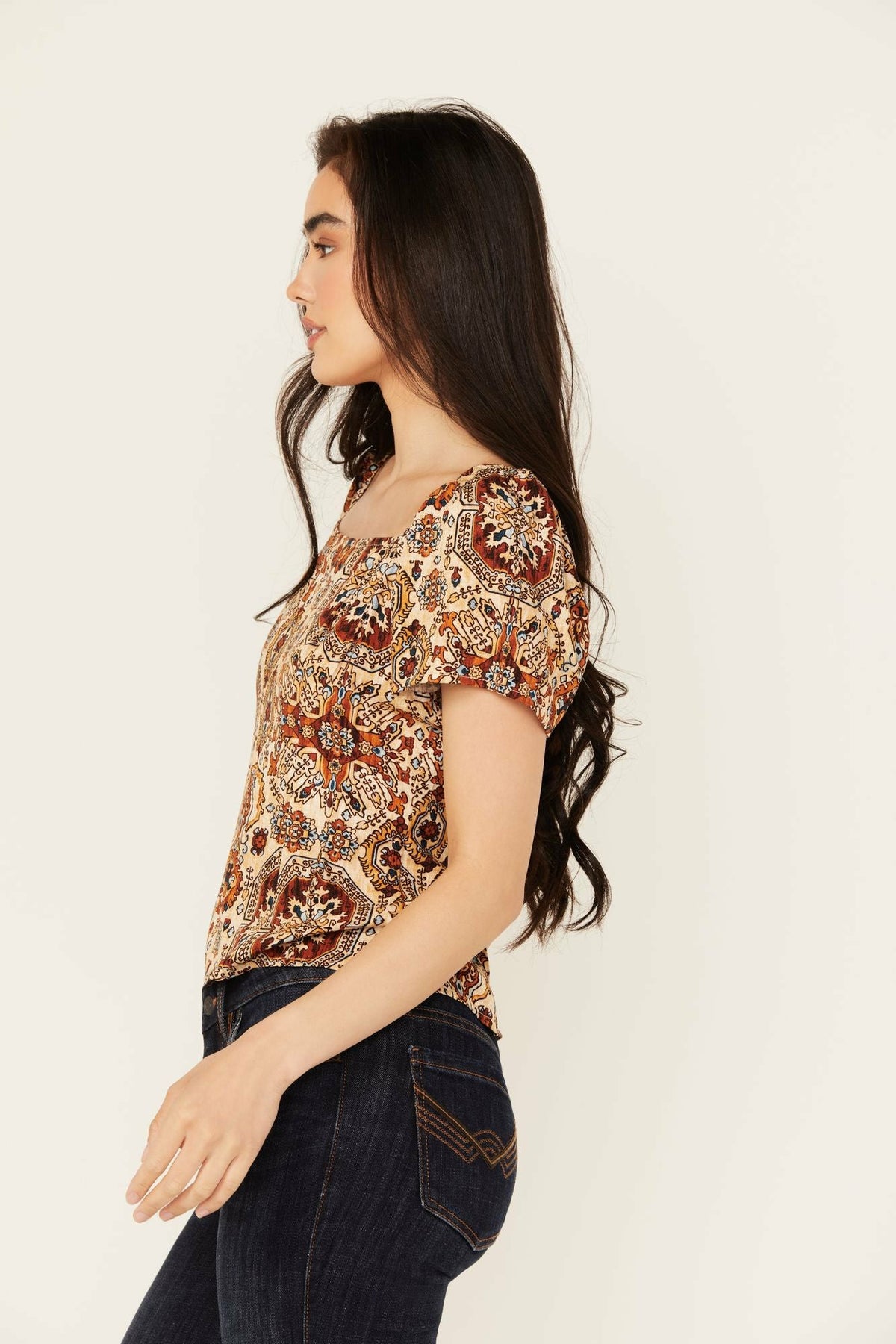Slaydon Tapestry Print Short Sleeve Shirt