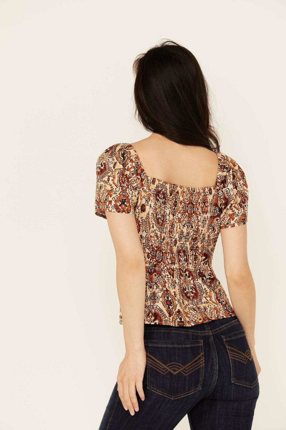 Slaydon Tapestry Print Short Sleeve Shirt