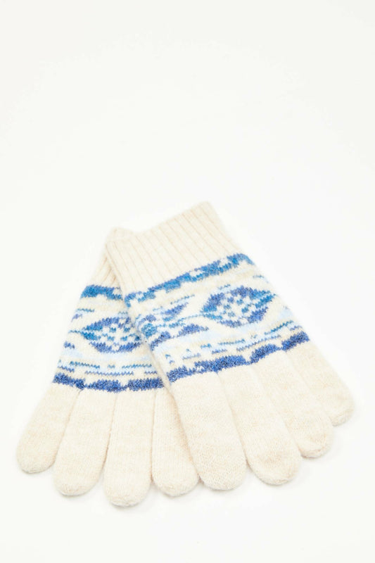 Hensley Southwestern Print Gloves