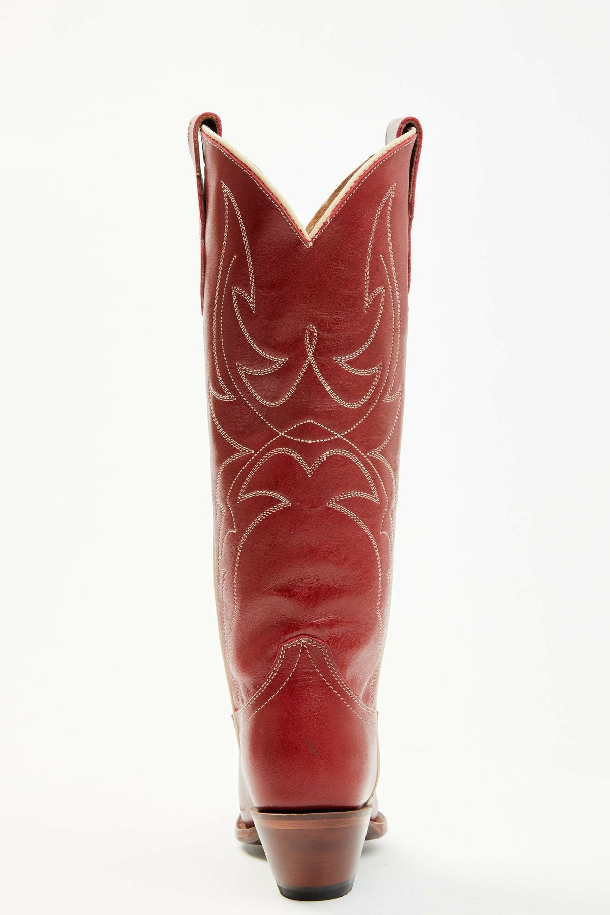 Dallas Alice Red Tall Western Boots - Snip Toe