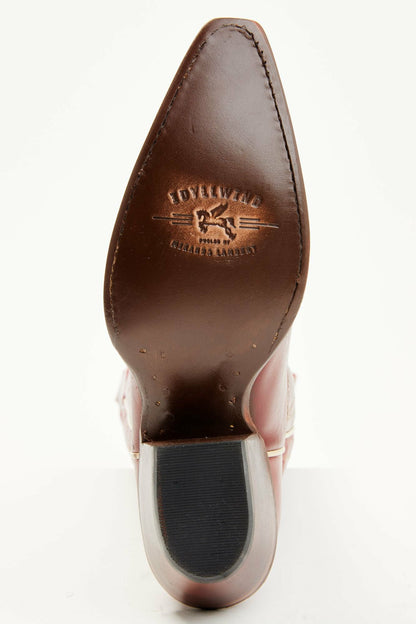 Dallas Alice Red Tall Western Boots - Snip Toe