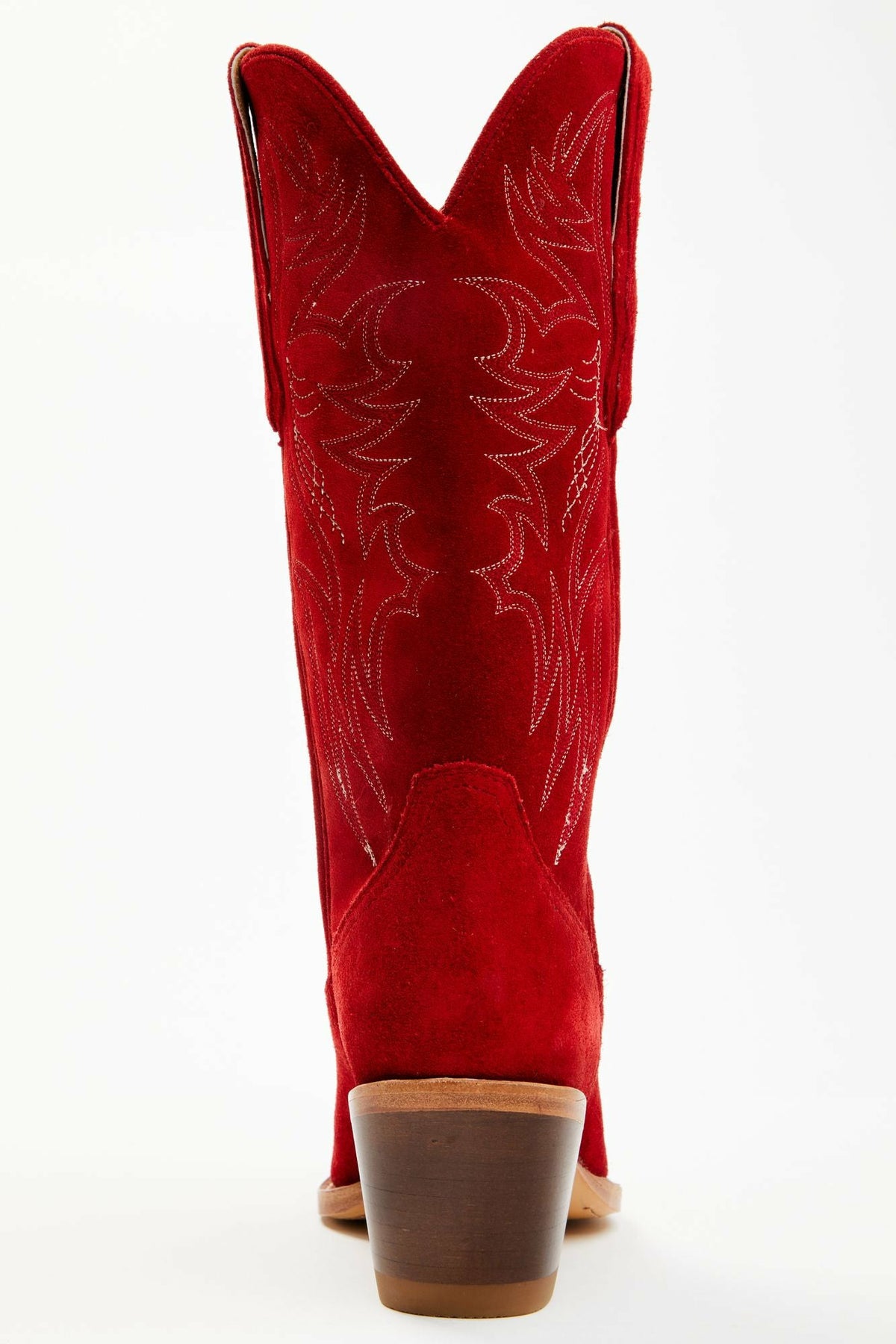 Charmed Life Fire Suede Western Boots - Round Toe