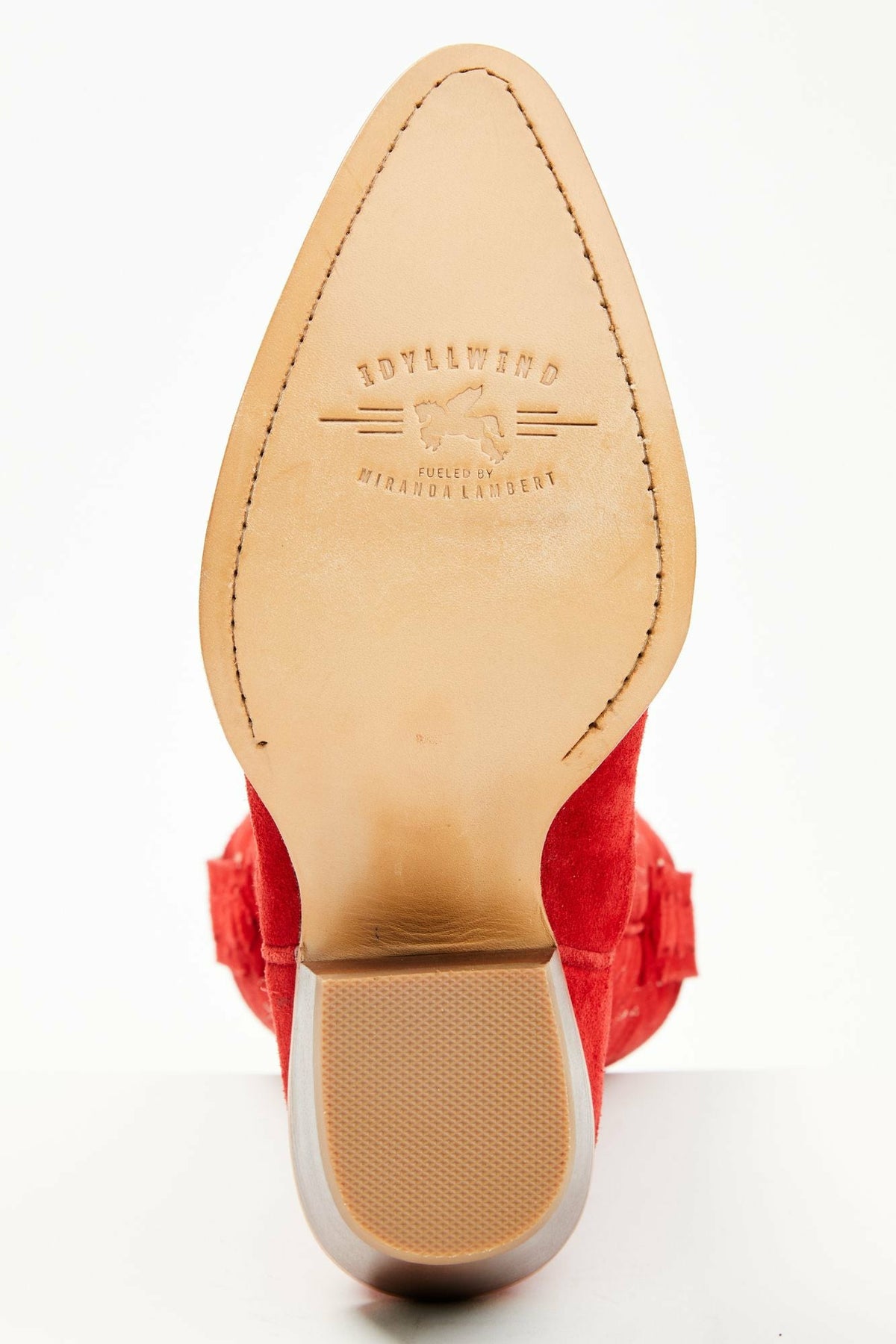 Charmed Life Fire Suede Western Boots - Round Toe