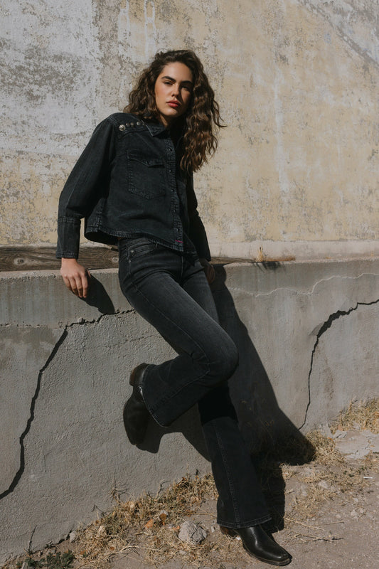Knight Legend High Rise Bootcut Super Stretch Denim Jeans