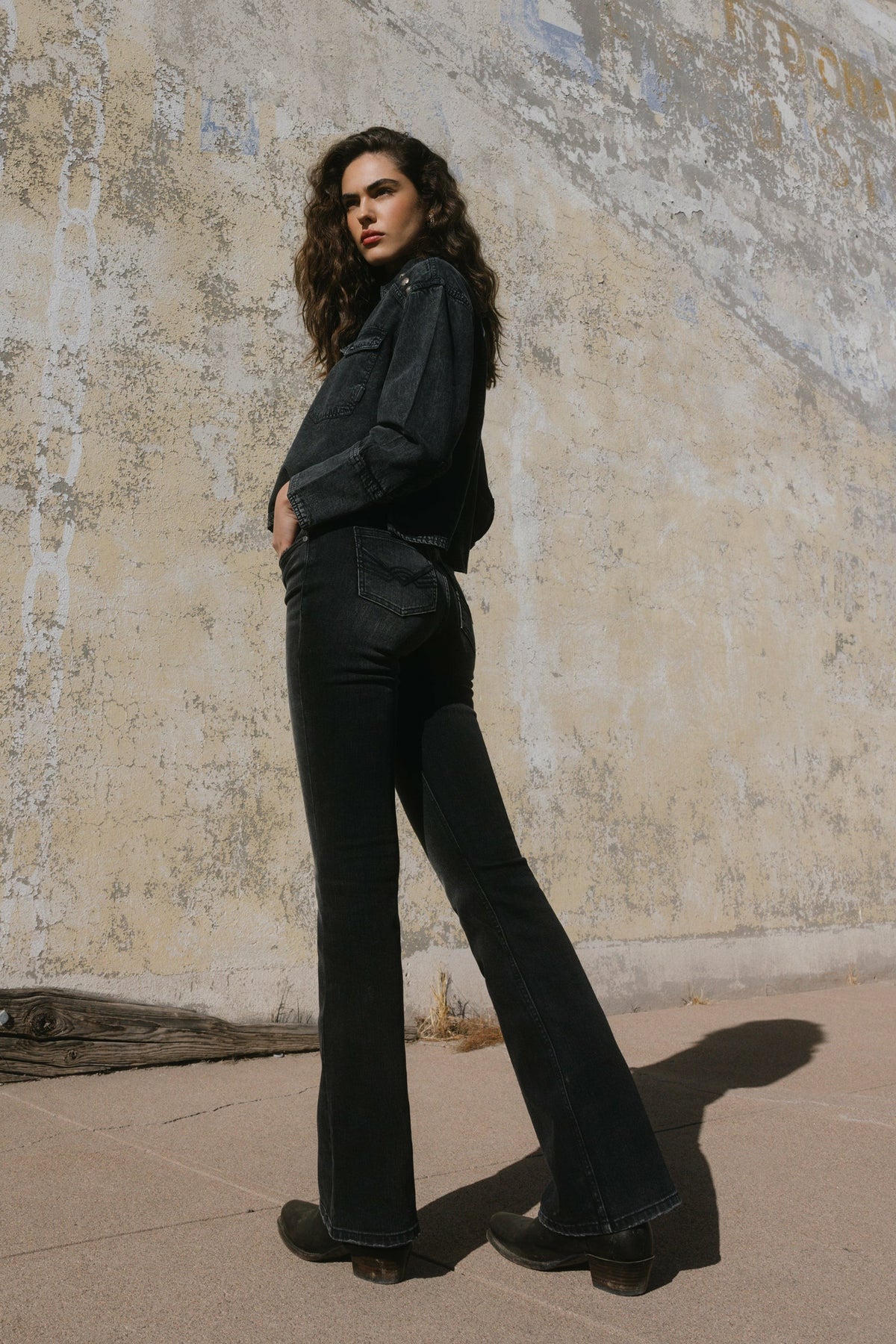 Knight Legend High Rise Bootcut Super Stretch Denim Jeans